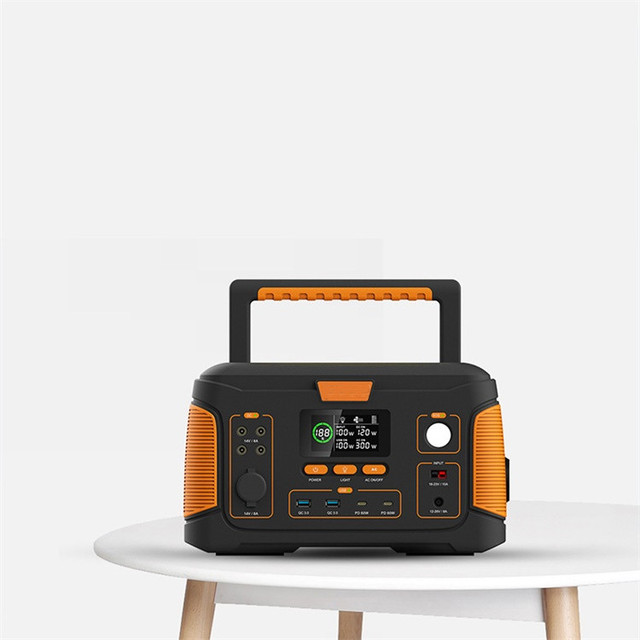High Quality 500W Portable Power Bank Station 110V 220V Solar Energy Storage for Camping Fishing Outdoor Adventures Works Car