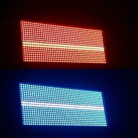 Potente Luz Estroboscópica RGB+W de 864 LED con 96 Segmentos (12+12), AC100-240V, Iluminación Decorativa para Bodas, Luz LED para Transmisión en Vivo y Escenarios