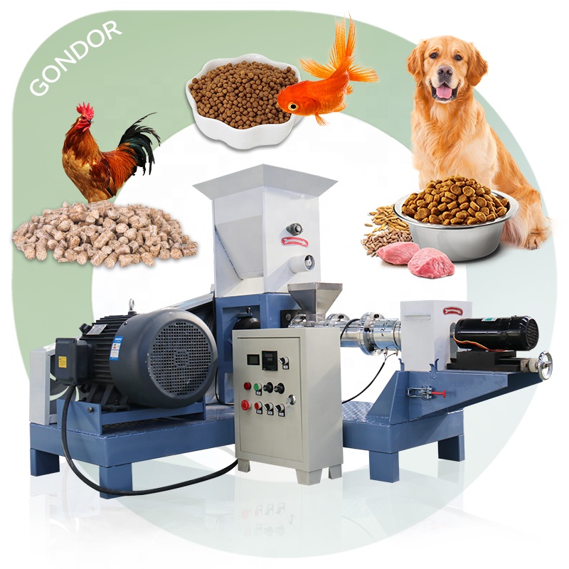 Extrusoras de alimentos para mascotas para perros y gatos al por