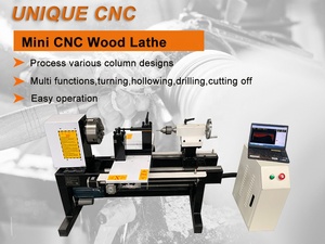 Máy Tiện Gỗ CNC Mini Đa Năng Nhỏ 4 Trục Làm Hạt Làm Quà Tặng Bằng Gỗ Máy Tiện Xoay Bát Cốc Thủ Công - Product Image 3