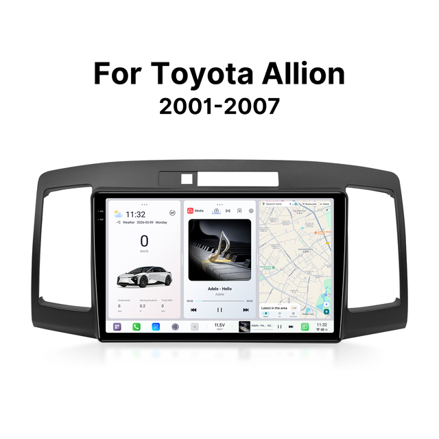 Youducar for Allion/Premio 2001-2007 Android Car Radio for Player Head Unit Navigation CarPlay Stereo 2K Resolution 1 Year