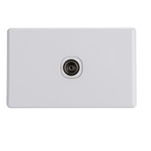 <span class=keywords><strong>Prise</strong></span> murale pour signal de données, <span class=keywords><strong>antenne</strong></span> <span class=keywords><strong>satellite</strong></span>, <span class=keywords><strong>prise</strong></span> <span class=keywords><strong>TV</strong></span>, type F, SLIMLINE, 16A, 250V, mise à la terre standard - Product Image 4
