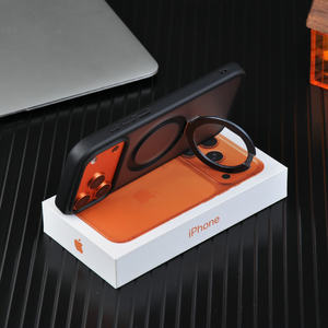 Fundas Personalizadas para <span class=keywords><strong>Celular</strong></span> de TPU y PC, Venta al Por Mayor, Carcasas Magnéticas Translúcidas para <span class=keywords><strong>iPhone</strong></span> 17 16 15 14 13 12 11 Pro Max - Product Image 4