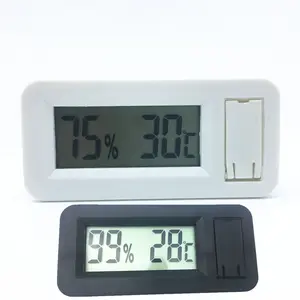 Termometer Digital Mini Layar LCD, Pengukur Temperatur dan Kelembapan, TPM-40 dengan Layar LCD