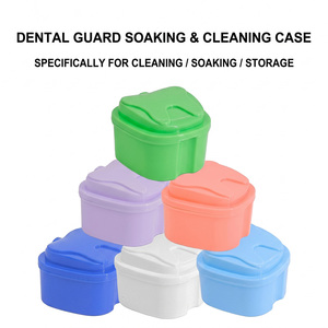 Estuche Lavable para Dentaduras Postizas con Colador, Diseño Europeo, para <span class=keywords><strong>Invisalign</strong></span> y Retenedores - Product Image 5