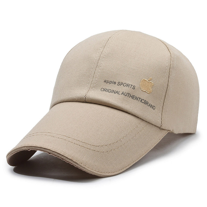 Men's Cotton Canvas Baseball Cap – Wide Brim Sun Hat For Running & Outdoor Sports - View #11
