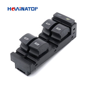 HOWINATOP 4B0959851B Nuevo interruptor de <span class=keywords><strong>elevalunas</strong></span> eléctrico principal con panel de botones para consola, compatible con <span class=keywords><strong>Audi</strong></span> <span class=keywords><strong>A3</strong></span> A6 C5 RS6 S6 Allroad 1998 - 2004, 4B0959851 - Product Image 5
