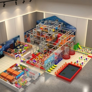 <b>Swinging</b> London Theme Indoor Playground Equipment Children's Castle Adventure <b>Slide</b> Amusement Equipment Dealer - Product Image 1