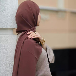 Robe automne hiver pour femmes musulmanes vêtements abaya en lin élégants de Dubaï Turquie - Product Image 4