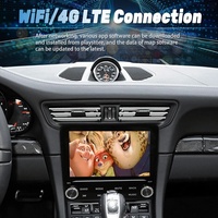 Lecteur multimédia Android à double bouton de 7 pouces HU pour Porsche 911 Boxster Cayman 2014-2017, autoradio stéréo, Carplay, GPS, Navi, 4G WIFI