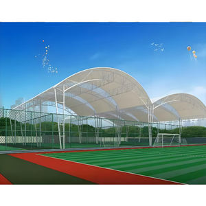 Structures tendues résistantes aux UV pour stades, terrains de basketball, terrains de padel, terrains de football, toits sportifs - Product Image 6