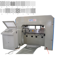Ligne de presse hydraulique pour tôles métalliques expansées en acier inoxydable, pour la fabrication de plaques antidérapantes et de mailles perforées
