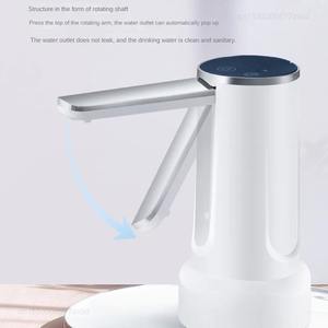 Pompe à eau électrique pour eau en bouteille, universelle, pliable, avec affichage numérique, longue autonomie, rechargeable, mini pompe pliable pour la maison - Product Image 5