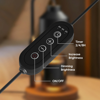 Diffuseur d'arômes multifonction à longue durée de vie, lampe chauffe-bougie avec minuterie et variateur d'intensité pour usage domestique