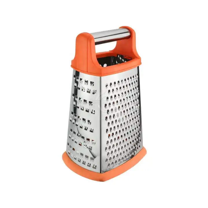 Best Stainless Steel Metal Box Grater 4 Sided Grater And Slicer