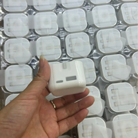 Adaptor pengisi daya USB A + C 35W, paket cepat QC3.0 USB C blok pengisi daya dinding ponsel untuk ponsel 16 15/14/13 colokan UK