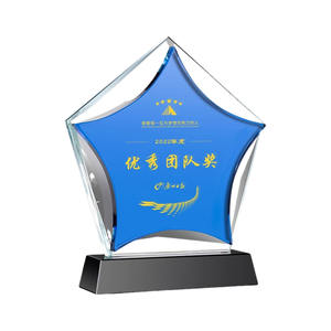 ELOR Custom Clear Square Crystal Trophy für das Jahres treffen des Unternehmens, poliert für Abschluss anlässe Sport-Souvenir - Product Image 3