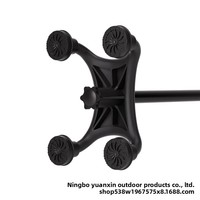 Canne de marche pour personnes âgées, spécifiquement conçue pour seniors, à quatre pieds, haute, télescopique, réglable, classe II, 71-93 cm, vente en gros