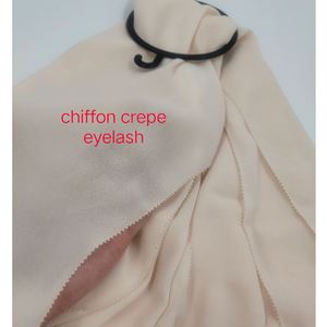 Personnaliser le hijab diamant mousseline de soie cils châle - Product Image 4