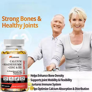 ओएम/ओडम स्वास्थ्य खाद्य पूरक हलाल प्राकृतिक कैल्शियम मैग्नीशियम जिंक विटामिन डी 3 कैप्सूल के साथ विटामिन डी 3 कैप्सूल - Product Image 5