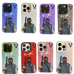 Élégante <span class=keywords><strong>Coque</strong></span> de Téléphone IMD VRunk pour iPhone 12 13 Pro Max XR XS, Housse de Protection Tendance Street Wear pour 14 15 Pro Max 16 17 - Product Image 1