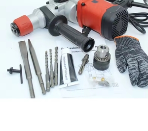 Vente en gros de <span class=keywords><strong>marteau</strong></span> perforateur électrique industriel haute puissance 1280W, pistolet de décapage de la rouille, pioche, perceuse, machine portable, décapant à aiguilles 3+ - Product Image 2