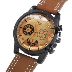 relojes personalizados de los hombres de moda impermeable relojes de acero inoxidable de los hombres de cuarzo multifuncional <span class=keywords><strong>di</strong></span> - Product Image 4