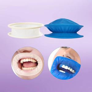 Abrebocas Dental Tipo O de Goma, Herramienta de Apertura Manual, Azul y Blanco, Venta al por Mayor - Product Image 1
