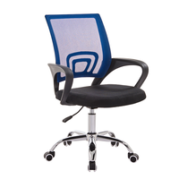 EaseNeat Home Training Factory Chaise simple Chaises de bureau ergonomiques bon marché Chaise d'ordinateur en plastique maillé Hauteur réglable