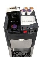Distributeur d'eau en bambou, avec cafetière, cafetière et distributeur d'eau Combo, refroidisseur d'eau