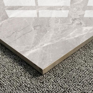 Azulejos de Mármol Gris Pulido de Alta Calidad para Salón, Diseño Moderno, 60x60 cm, 24x24 pulgadas, 600x600 mm, Precio Económico, Proveedor de Foshan - Product Image 2