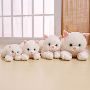 Promozionale personalizzato simpatico giocattolo morbido gatto adorabile animale di pezza gattino peluche in cotone PP riempimento Supersoft OPP Bag Packaging - Product Image 5