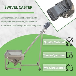 Fbd Mobiele Food Grade Hopper Automatische Draagbare Voedselschroef Transportband Feeder - Product Image 4