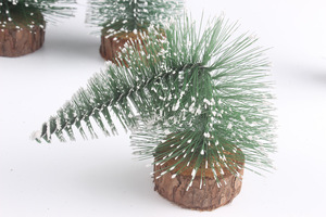 Mini árbol de Navidad de sobremesa, decoración navideña DIY con agujas de pino, árbol de Navidad pequeño de cedro, más vendido. - Product Image 5