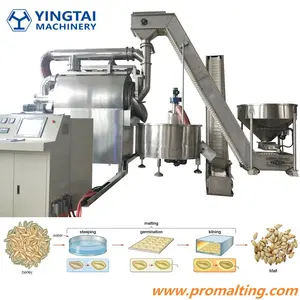 Yingtai Promalting Systeem Durm Roosteren Faciliteit Brander Speciale Mout Roaster Machine Voor Distilleerderij En Brouwerij