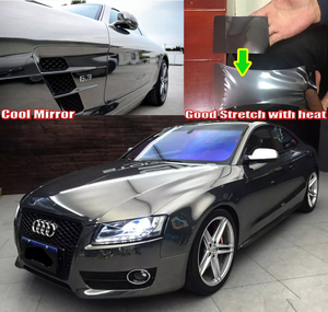 Vinilos Adhesivos para Automóviles con Efecto Espejo Cromado de PVC, Color Arcoíris Reflectante, Película para Envolver Automóviles - Product Image 6