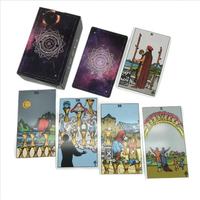 Vente flash : Jeu de 78 cartes de tarot Rider Waite avec guide, divination, cartes de tarot pour débutants