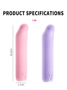 Mini vibromasseur en forme de dauphin rechargeable par USB, stimulateur clitoridien pour femmes, vibromasseur à vibrations, vibromasseur à balles, jouet sexuel, masturbateur - Product Image 5