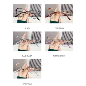 Vente en gros de montures de <span class=keywords><strong>lunettes</strong></span> de soleil tendance pour femmes, <span class=keywords><strong>lunettes</strong></span> photochromiques personnalisées, <span class=keywords><strong>lunettes</strong></span> <span class=keywords><strong>anti</strong></span>-lumière <span class=keywords><strong>bleue</strong></span> - Product Image 5