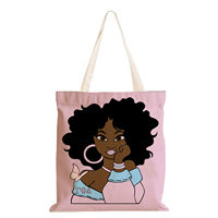 Sac fourre-tout carré en toile écologique personnalisé Gamma Phi Delta - Cadeau de merchandising de sororité, sac de courses réutilisable, sac de voyage à bandoulière