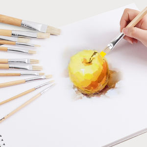 Manche en bois Brosse À Cheveux Artiste <span class=keywords><strong>Pinceau</strong></span> Ensemble - Product Image 4