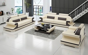 Ensemble canapé d'angle en bois massif, <span class=keywords><strong>mini</strong></span> sofa moderne de couleur beaux, meubles - Product Image 5