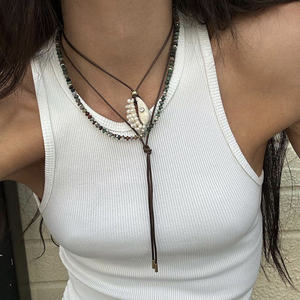 Düğün ve hediyeler için inci özelleştirme kolye ve küpe ile fabrika doğrudan lüks doğal inci takı seti <span class=keywords><strong>Conch</strong></span> - Product Image 6