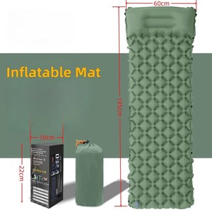 Tapis de couchage de camping gonflable ultraléger avec pompe à pied intégrée, <span class=keywords><strong>matelas</strong></span> pneumatique léger et compact, <span class=keywords><strong>meilleur</strong></span> tapis de couchage - Product Image 5