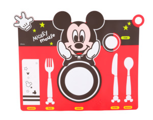 Collection <span class=keywords><strong>Disney</strong></span>, tapis de table en silicone 3D, adorables tapis et coussinets pour enfants - Product Image 1