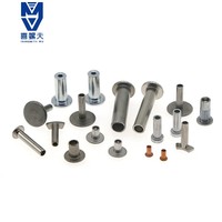 Rivets aveugles semi-tubulaires en acier inoxydable galvanisé sur surface, norme DIN, sur mesure, 2 mm, 10 mm, 16 mm, 20 mm