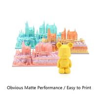 Lyjenny HS Matte gradien PLA Matte crem multiwarna rendah Warping mudah untuk cetak 3D Printer filamen grosiran-Dawn Shell
