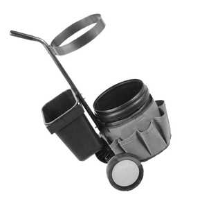 Vườn tiện ích xe đẩy sân bãi cỏ di động cán di động lớn nhiều trọng lượng nhẹ công cụ nặng Caddy Buggy xe đẩy - Product Image 5