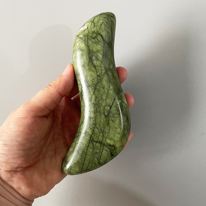 Grande planche de gua sha en forme de S, outils de massage par grattage, sculpture du corps, <span class=keywords><strong>anti</strong></span>-cellulite, outils d'acupuncture pour le massage thaïlandais - Product Image 3