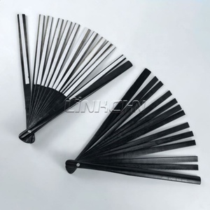 13-Inch White Sublimation <b>Folding</b> <b>Fans</b> Clack <b>Fans</b> Blanks for Sublimation Bamboo Crafts - Product Image 6